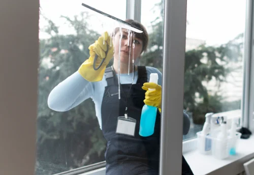 Nettoyage de vitres intérieures et extérieures à Lésigny